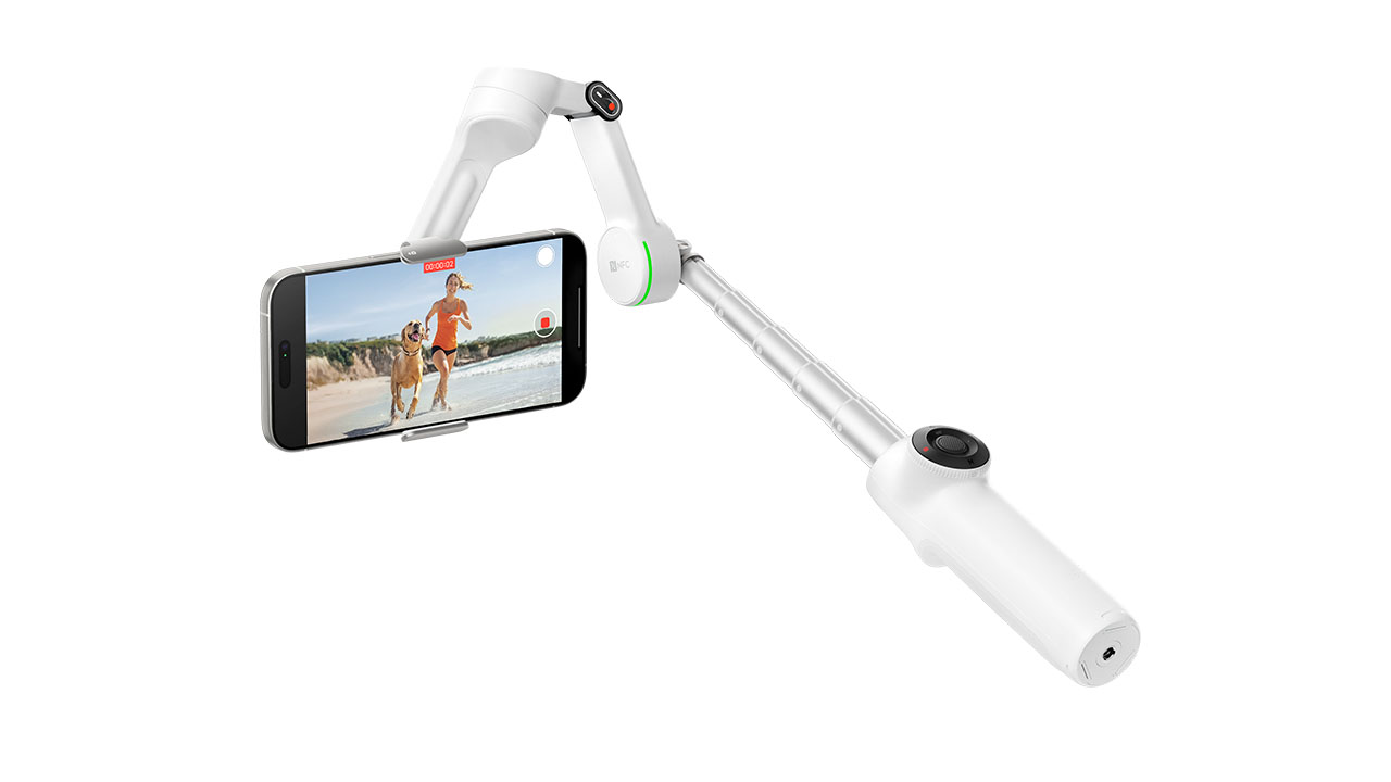 【2025年最新モデル】Insta360flow2proセット Amazon.com: Insta360 Flow 2 Pro Grey - Foldable AI Phone Gimbal